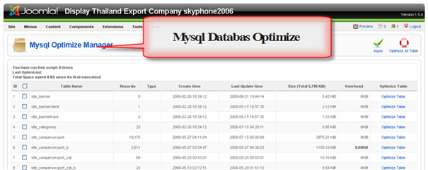 MDB Opitmize MDB Opitmize